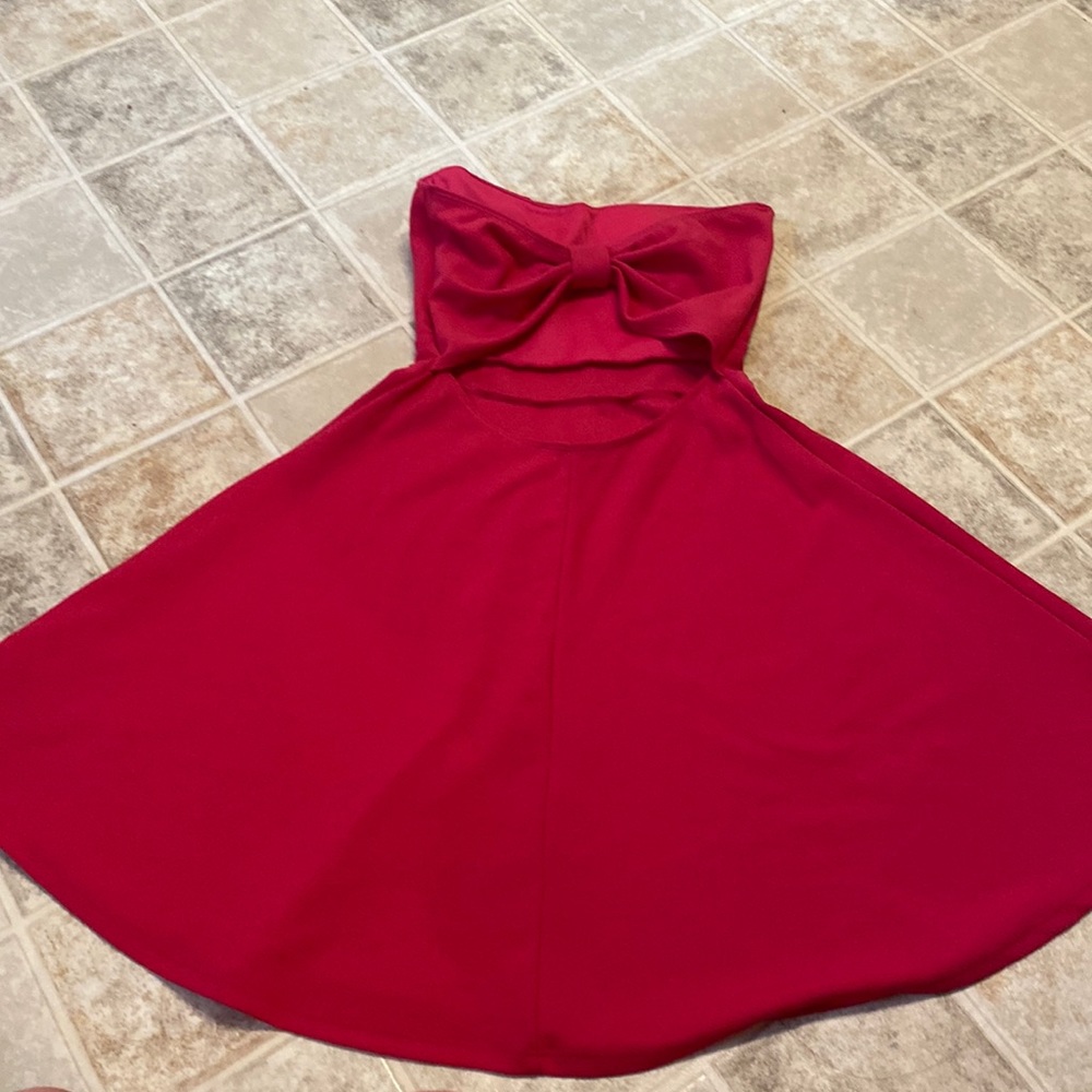 A Frame Dress Pink